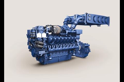 MTU Series 4000 with SCR